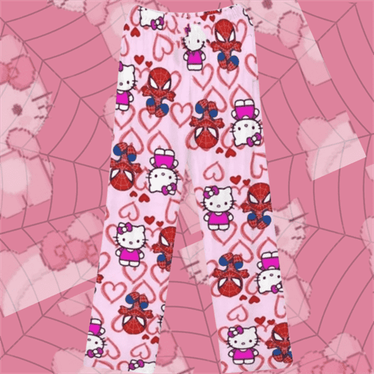 Amazing-Spider-Kitty-Pajamas